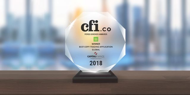 FBSは ‘Best Copy Trading Application Global-2018’ 賞を受賞しました