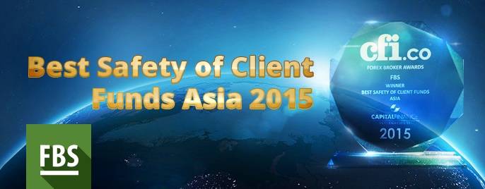 FBS会社は「アジアで最強のクライアントの資金安全」賞を取得しました！
