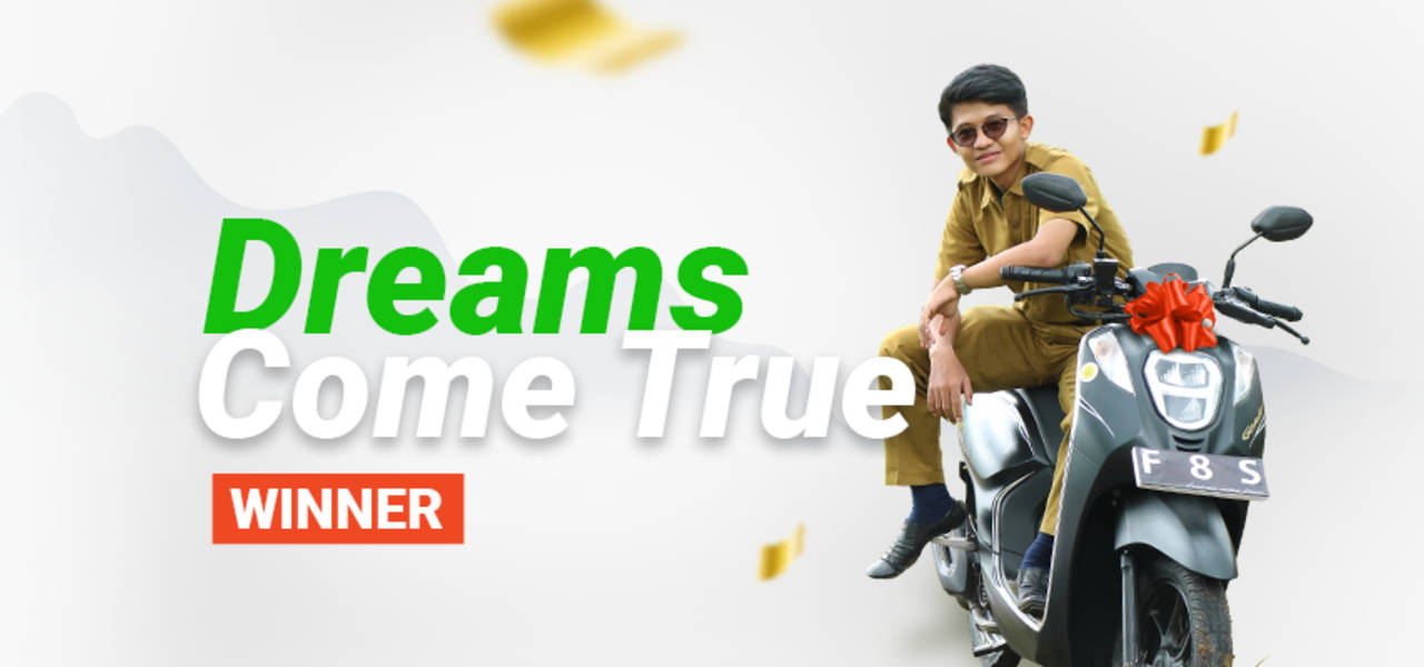 Dreams Come Trueの勝者は彼と彼の学生が通勤するのを助けるためにオートバイを手に入れます